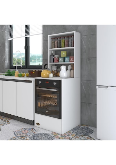 Kenzlife ankastre fırın dolabı esmacan byz 165*60*56 mutfak eko d