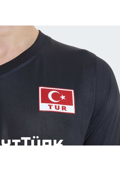 Black Adidas Erkek Forma Cuquickset Ss M Tvf Km7473 Siyah