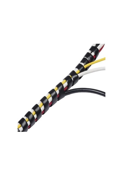 Çetsan Kablo Toplama Spiral No:30 Siyah 1mt