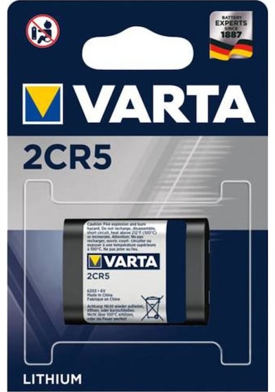 Varta Professional 2Cr5 6V Lithium Pil