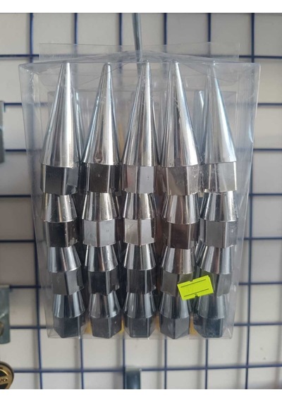 Sivri Bijon Kapağı - Krom Bijon Kapağı - Jant Bijon Kapağı - Bijon Kapağı - Araba Bijon Sivri 19mm