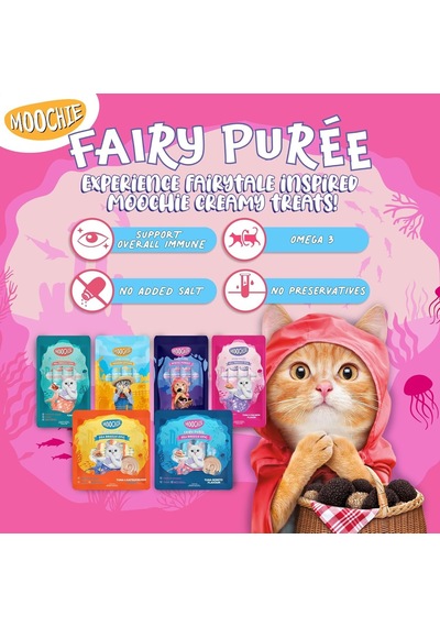 Moochie Sıvı Kedi Ödülü Ton-somon 5x15 Gr