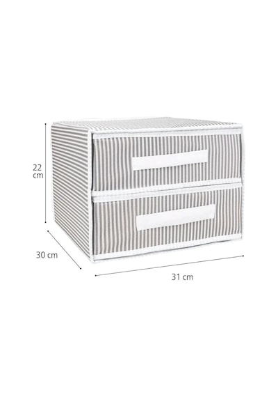 Dolap İçi Kumaş Kaplamalı Mini Çekmece Organizer, Çekmeceli Dolap İçi Düzenleyici, İç Çamaşırı Çorap Tek Diğer