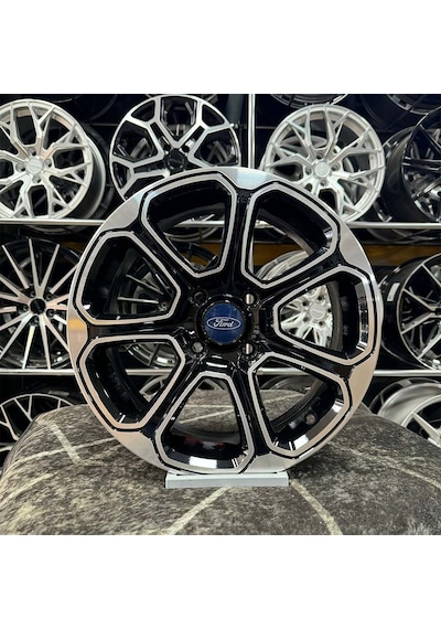 16" İnç 4x108 Coirier Siyah Elmas Kesim Jant Modeli
