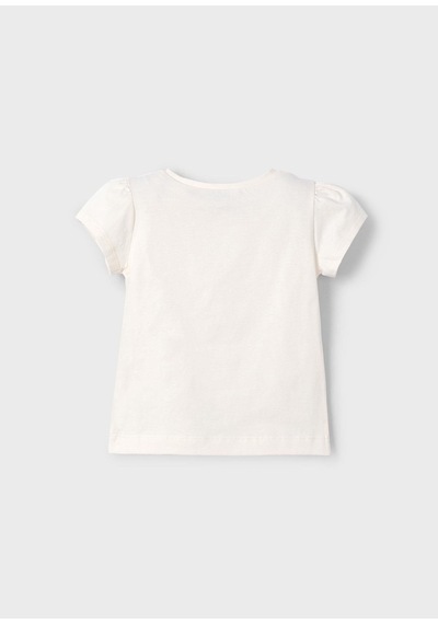 Mayoral Kız Çocuk Yelekli Tshirt Krem