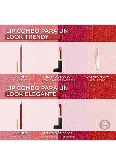 Color Riche Intense Volume Matte Ruj - 505 Nude Resilient Çok Renkli