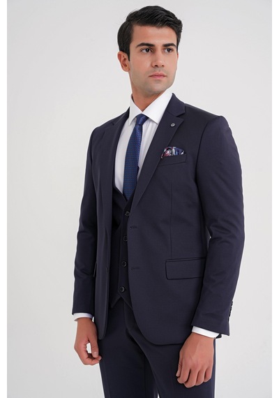 Efor Tk 927 Takım Slim Lacivert Lacivert