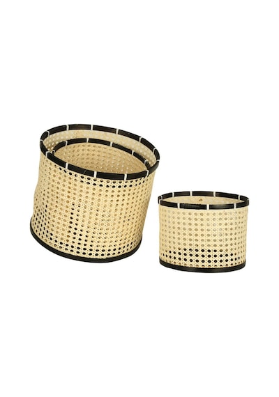 Vitale 3'lü Rattan Sepet Takımı Ak.jj0009 Hasır
