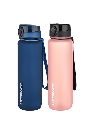 Uzspace 2'li Tritan Matara Seti 1000 Ml Büyük Boy 14 Farklı Renk Seçeneği Fiftyfifty -3038seta Lacivert - Pudra Uzspace 2'li Tritan Matara Seti 1000 Ml Büyük Boy 14 Farklı Renk Seçeneği Fiftyfifty -3038seta Lacivert - Pudra