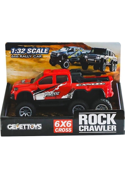 Öğretici Eğitici Oyuncaklar 2101 6x6 Arazi Aracı 1:32 Kız Erkek Çocuk Oyuncak