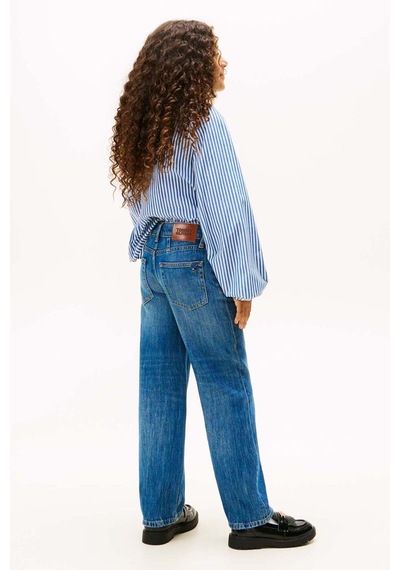 Tommy Hilfiger Kız Çocuk Kot Pantolon Kg0kg08965 Mavi