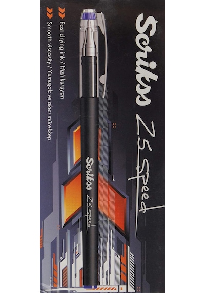 Speed Jel Tükenmez Kalem 12'li Ambalaj Mavi 0.5 Mm