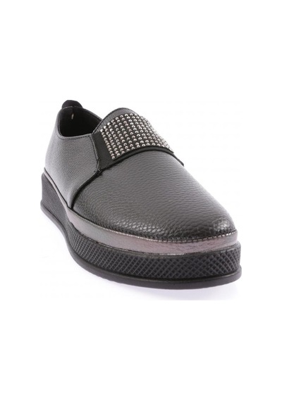 Dgn 171 Kadin Kristal Taş Bantli Kalin Taban Comfort Ayakkabi 171-2115-R1534 Siyah Dgn 171 Kadin Kristal Taş Bantli Kalin Taban Comfort Ayakkabi 171-2115-R1534 Siyah