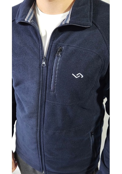 Jump 3 Cepli Slim Fit Mevsimlik Polar Mont Lacivert