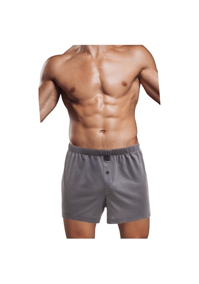 The Don Thedon Antrasit Renk Jersey Penye/Örme Boxer