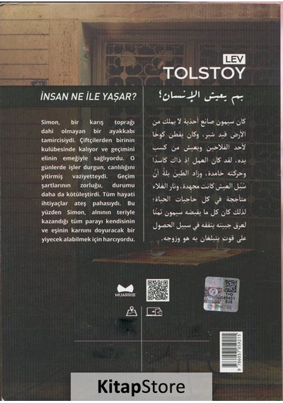 İnsan Ne Ile Yaşar  / Lev Nikolayeviç Tolstoy - Muarrib Yayınları