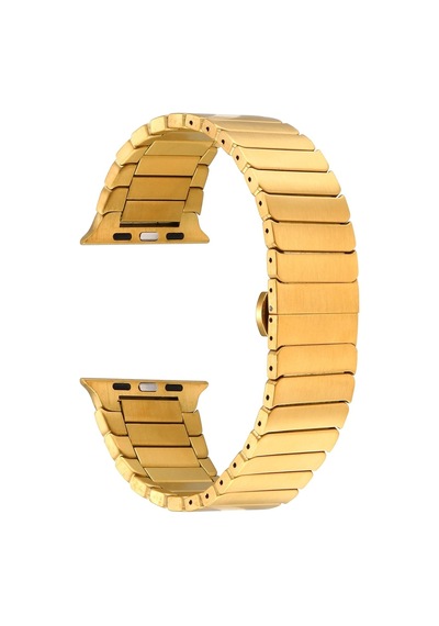 Watch 7 45mm Kordon Uyumlu Krd-79 Metal Strap Kayış Clo- Gümüş