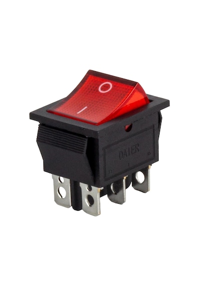 Powermaster Ic-104a Geniş Işıklı Anahtar 6p On-off