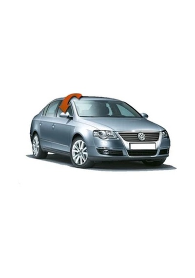 Volkswagen Passat B6 2006-2011 Arası Modeller Sağ Dış Dikiz Aynası Kapağı 3c0857538a