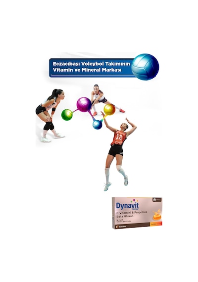 Dynavit Herbal Vitamin C Propolis Beta Glukan Pastil 16 Pastil