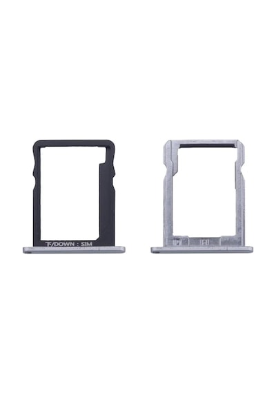 Huawei Uyumlu Ascend G7 Sim Kart Yuvası Sim Tepsisi Sim Kızağı Gri