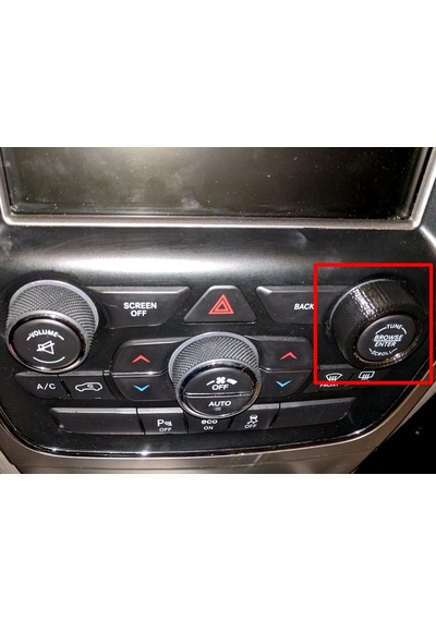 Jeep Grand Cherokee Düğme / Knop Knob