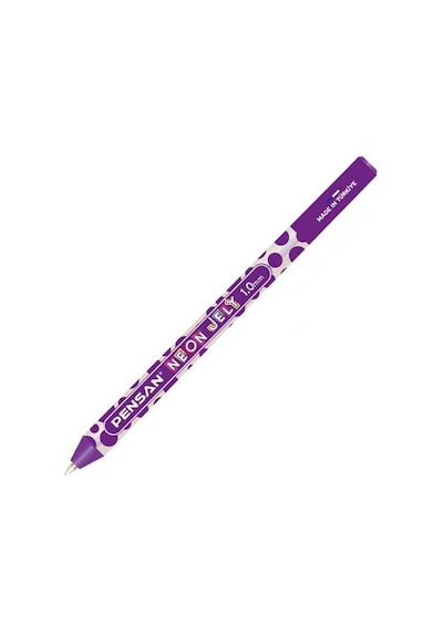 Pensan Jel Kalem Jely 1.0 Mm Neon Violet 2801 Çok Renkli