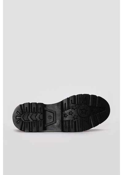 Fast Step Hakiki Deri Kadın Casual Ayakkabı 583za2901 Siyah