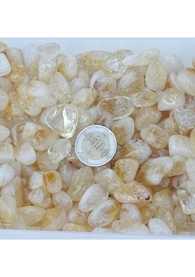 50 Gram Doğal Sitrin Tamburlu Küçük Parçalar - 451
