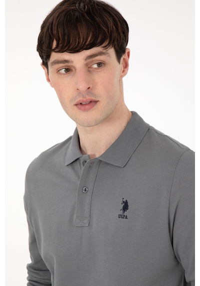 U.s. Polo Assn. Erkek Gri Sweatshirt 50289062-vr024 Gri