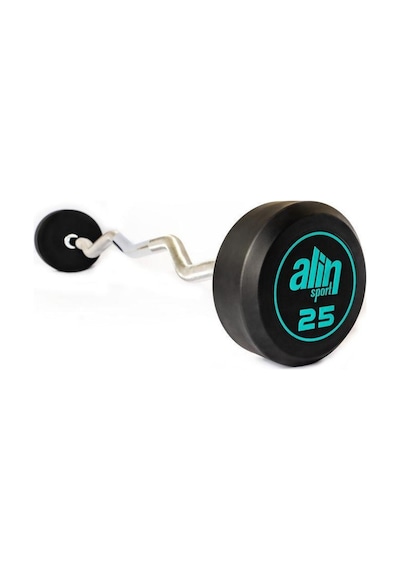 Alin Sport 25 Kg Kauçuk Kaplı Profesyonel Olimpik Z Barbell