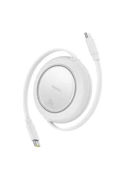 Baseus P10364500213-01 100w 1,5m Ree2 Pull Mini Kablolu Usb-c Şarj Kablosu Beyaz