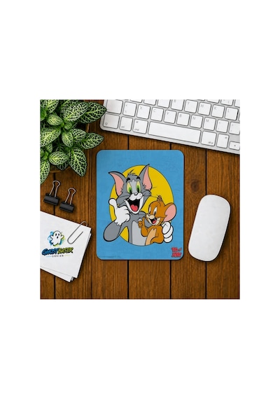 Tom Ve Jerry Baskılı Oyuncu Mousepad 0325