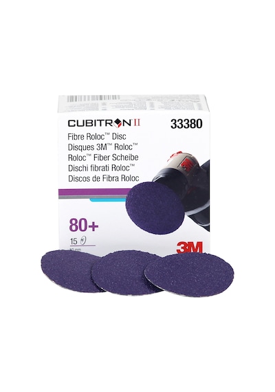 3m Cubitron Iı Roloc Fiber Disk, 786c, 33380, 2 İnç, 80+, 15 Disk, Otomotiv Taşlama, Kaynak Karıştırma, Çapak Alma İçin Kullanılır