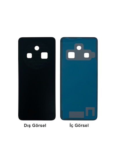 Teknonet Xiaomi Redmi 14c Uyumlu Batarya Kapağı - Yeşil Yeşil