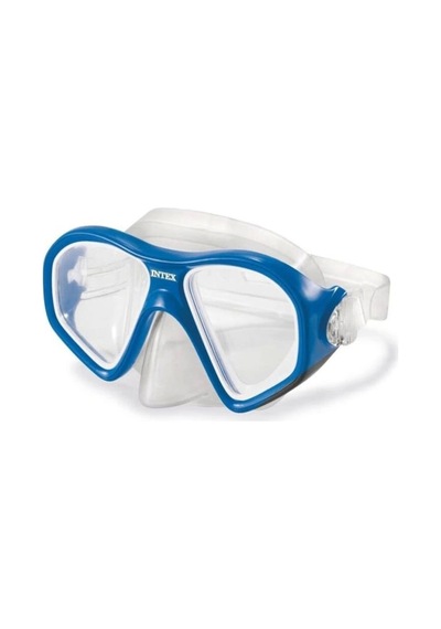 Aqua Nessiworld Ig55977 Intex Reef Rider Yüzücü Maskesi Mavi 14+ Yaş