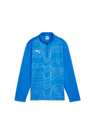 Puma Teamgoal Trg 1/4 Zip Top Gpc Erkek Futbol Antrenman Uzun Kollu Tişört 66006602 Beyaz BEYAZ