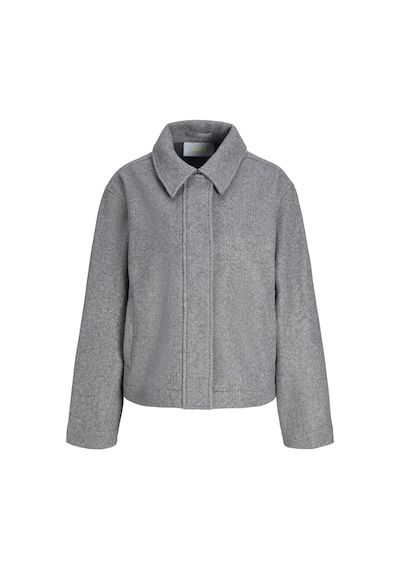 Jack & Jones Kadin Klasik Yaka Ceket - Wilma - 12298706 Medium Grey Melange