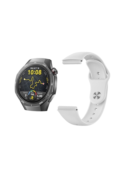 Huawei Watch Gt5 Pro İle Uyumlu Klasik Purelux Soft Silikon Kordon