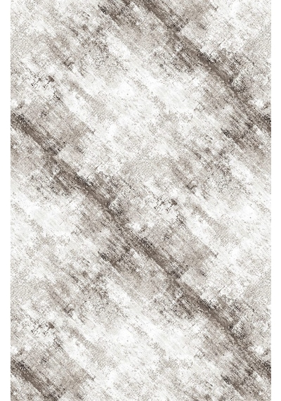 Raschel Carpet Çizgi Desenli Kahverengi Kaymaz Taban Kalın Peluş Halı - Yolluk