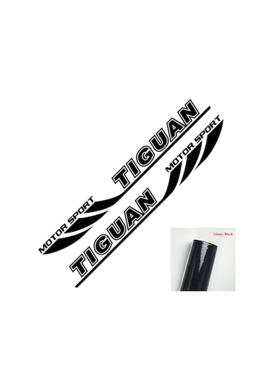 Volkswagen Tiguan Yan Kapı Sticker Etiket Modeli