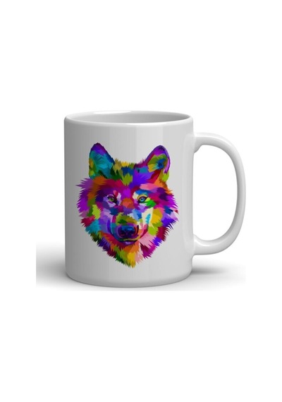 Köpek Baskılı/kupa Bardak Beyaz