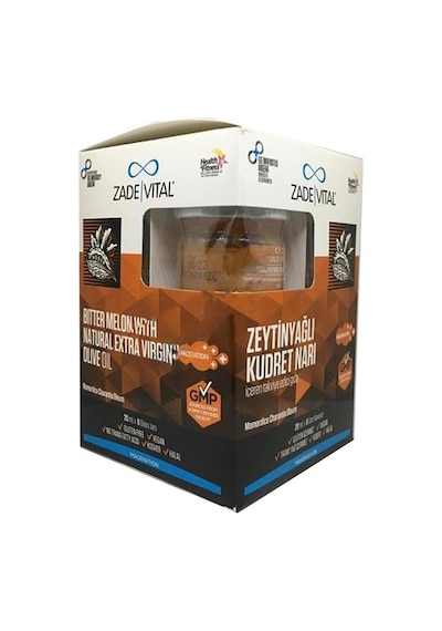 Zade Vital Zeytinyağlı Kudret Narı 20 Ml X 8 Cam Kavanoz
