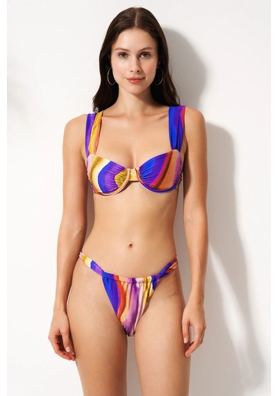 No Gossip Ayarlı Bikini Altı 249212-d Tek Alt Desenli