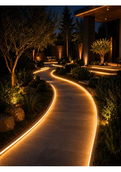 Noas 5 Metre 220volt Tak Çalıştır Gün Işığı Yüksek Performanslı 3200k Neon Led Fişli Trafo Gerektirmez Esnek Led Günışığı 3000-3200K