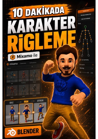 Blender 4.5 Komple Eğitim Video Ders Eğitim Seti