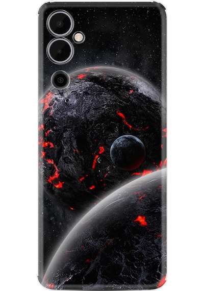 Tecno Pova 4 Kılıf Resimli Desenli Silikon Platinium Series Dark World 1867