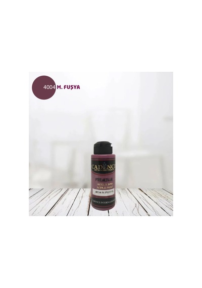 Cadence Premium Akrilik 4004 M. Fuşya - 120ml Fuşya Fuşya
