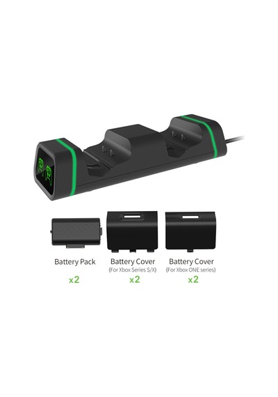 Dobe Xbox One-Series S/X Joystick 2Xbatarya ve Şarj Standı