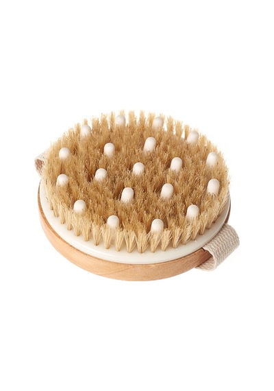 Doğal Sisal Vücut Fırçası Kuru Fırçalama & Peeling İçin Islak/kuru Kullanım Avuç İçi Masaj Ve Eksfoliasyon Fırçası Belirtilmemiş